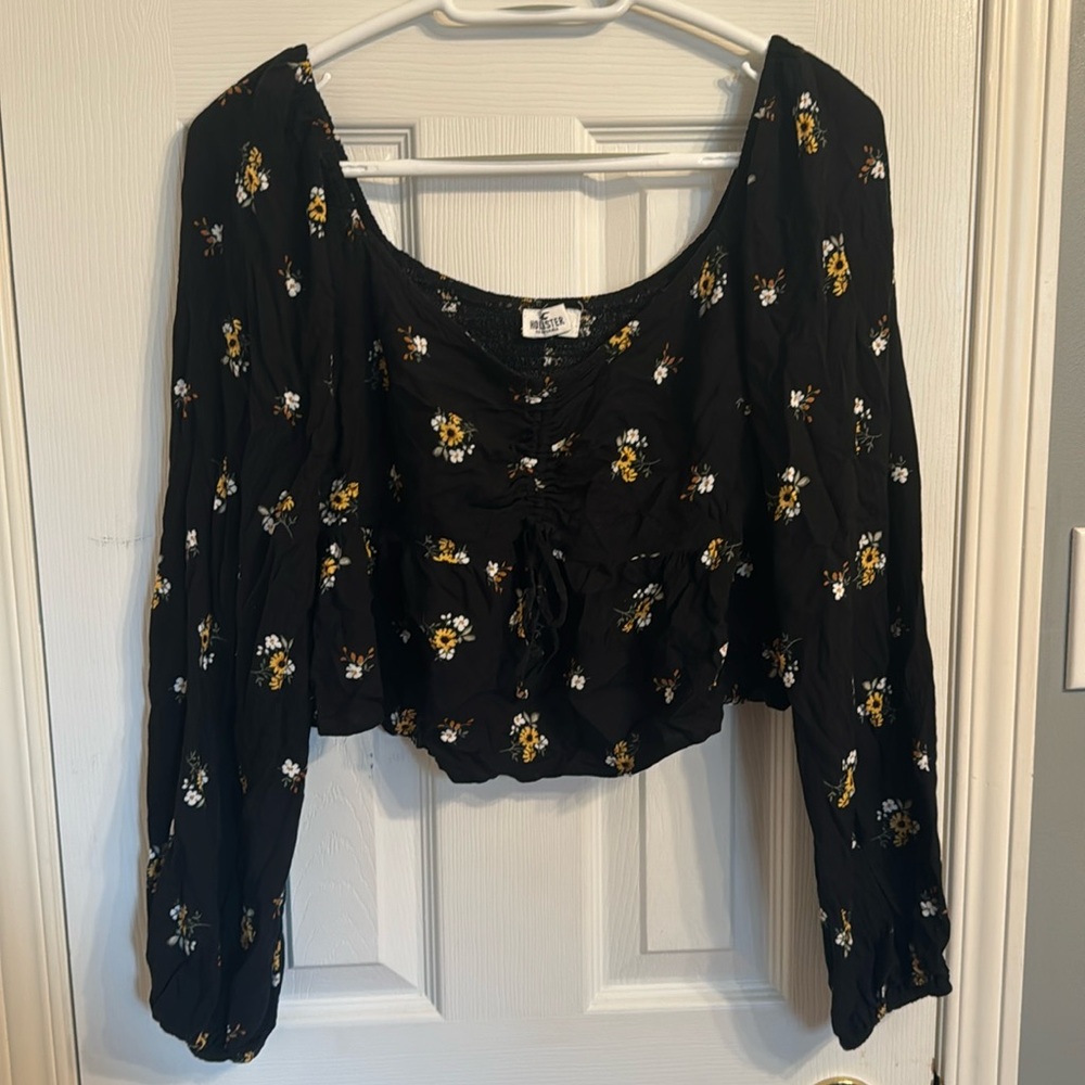 Cropped Flower Top